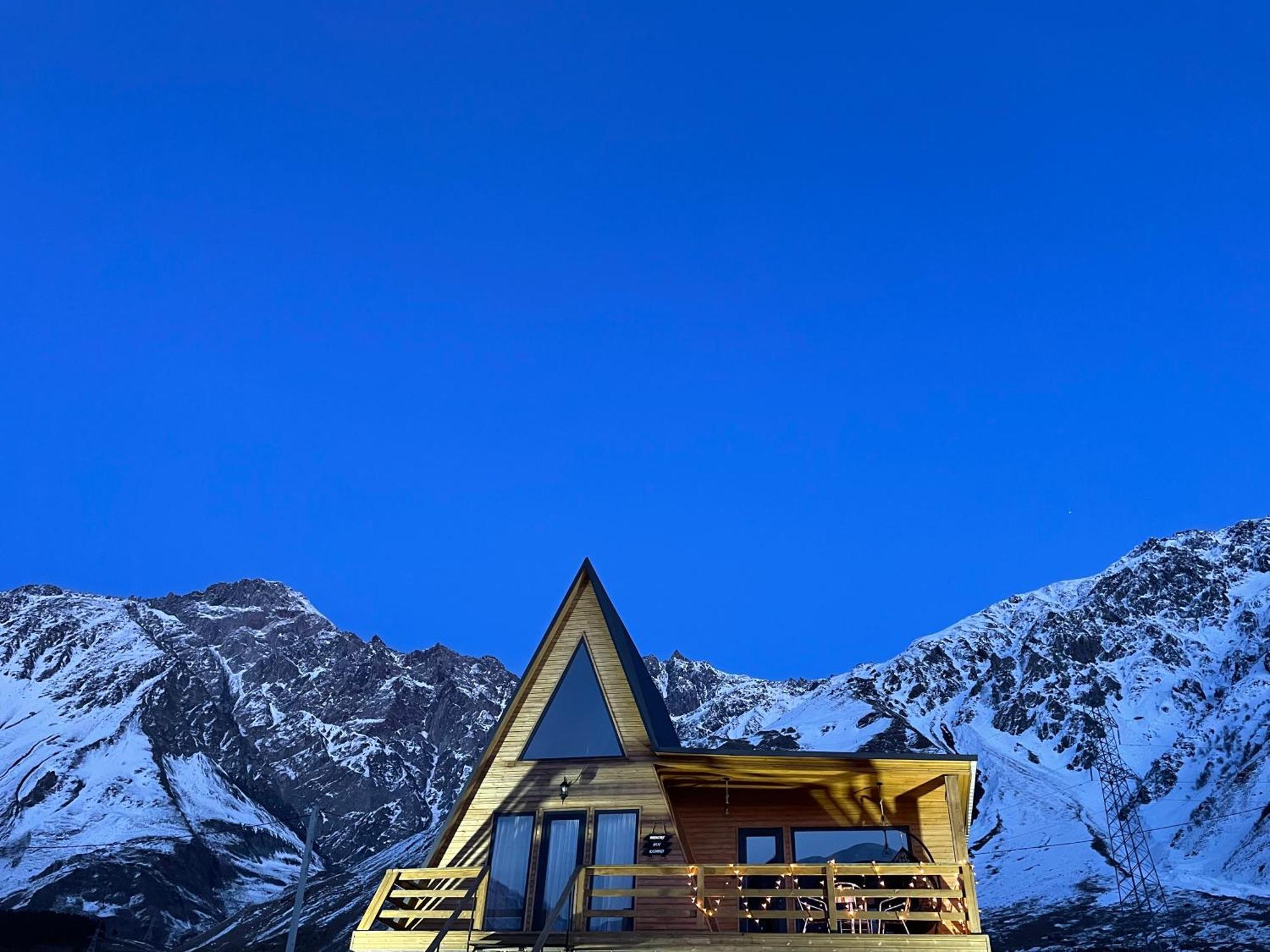 Memory Hut_Kazbegi Apartment Exterior foto